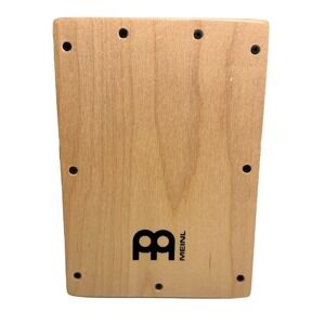 Meinl Mini Cajon Baltic Birch Front Plate Percussion Drummers With Stickers